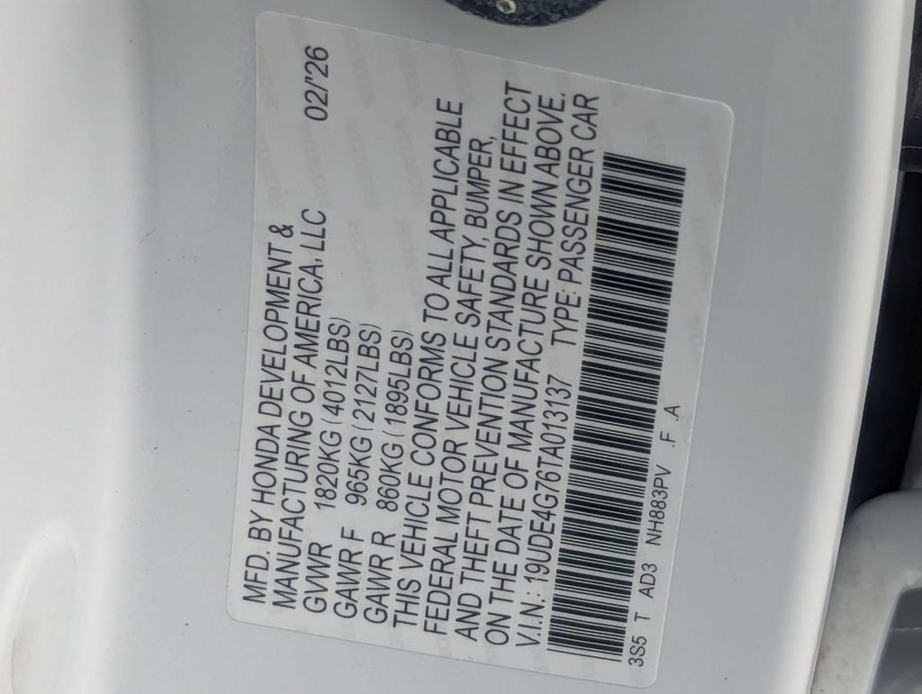 2026 Acura Integra A-Spec Tech Package