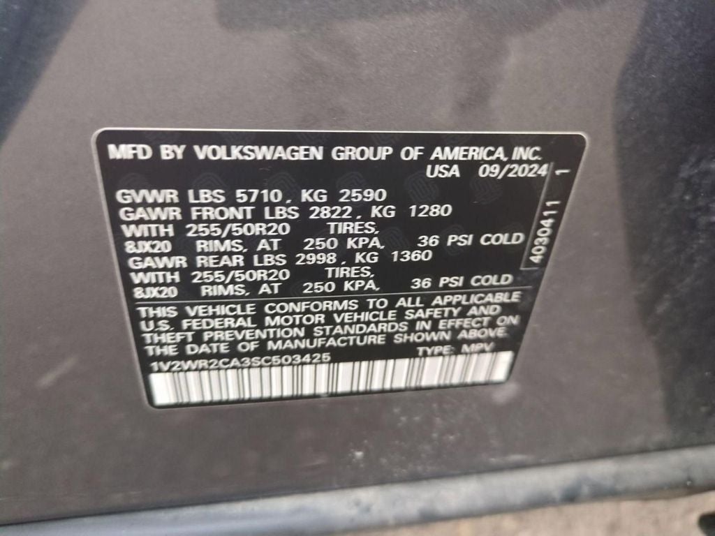 2025 Volkswagen Atlas 2.0T SE w/Technology