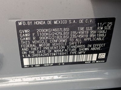 2025 Acura ADX A-Spec Package