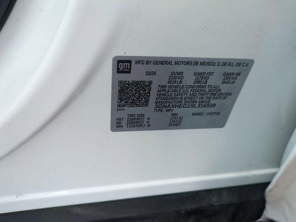 2025 Chevrolet Equinox LT