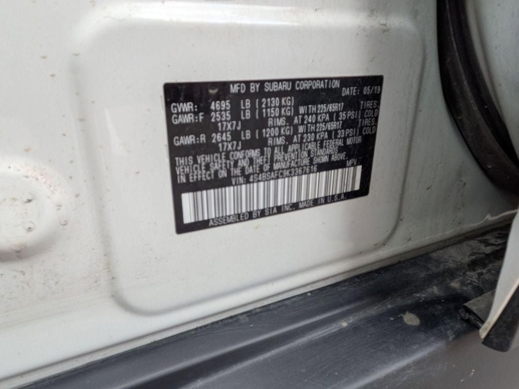 2019 Subaru Outback 2.5i Premium