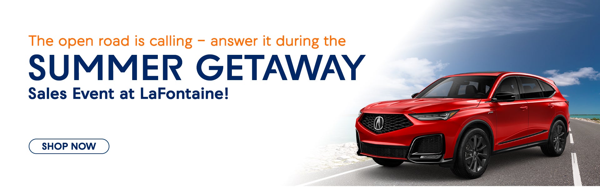 Summer Getaway Sales Event